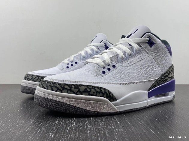 Kick Theory Retro 3826 Jordan 3 Dark CT8532- ZipUp Iris 1013